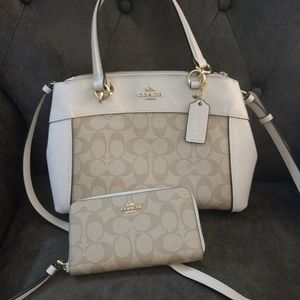 Coach handbag and wallet